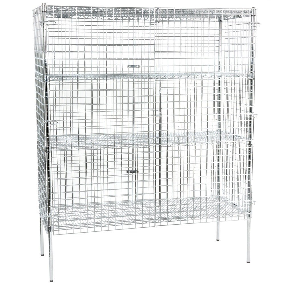 Security Cage Lockable Liquor Storage Dandk Organizer