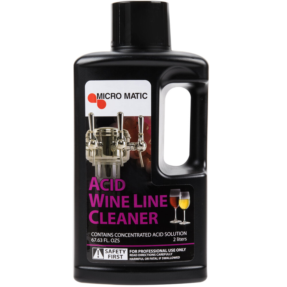 Micro Matic MMWA68 68 oz. Acid Wine Line Cleaner 6/Case