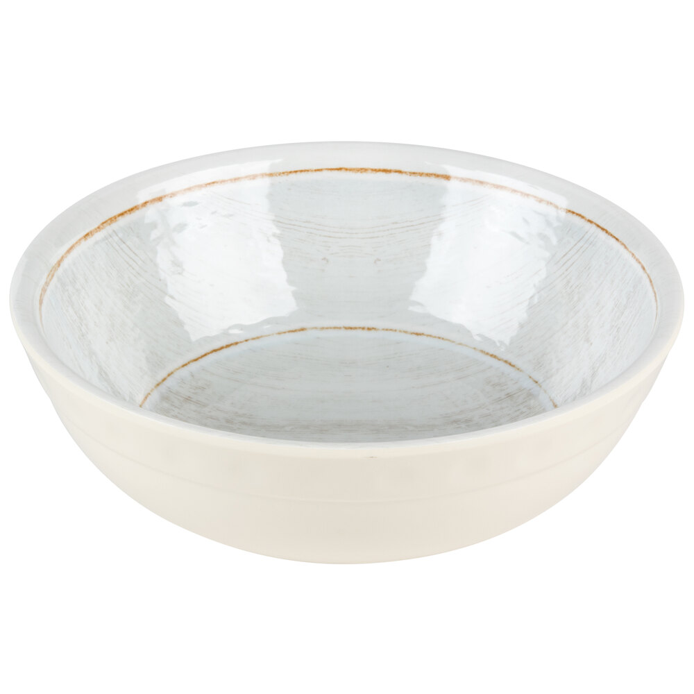 Carlisle 6400506 Grove 17 oz. Buff Small Melamine Bowl 12/Case