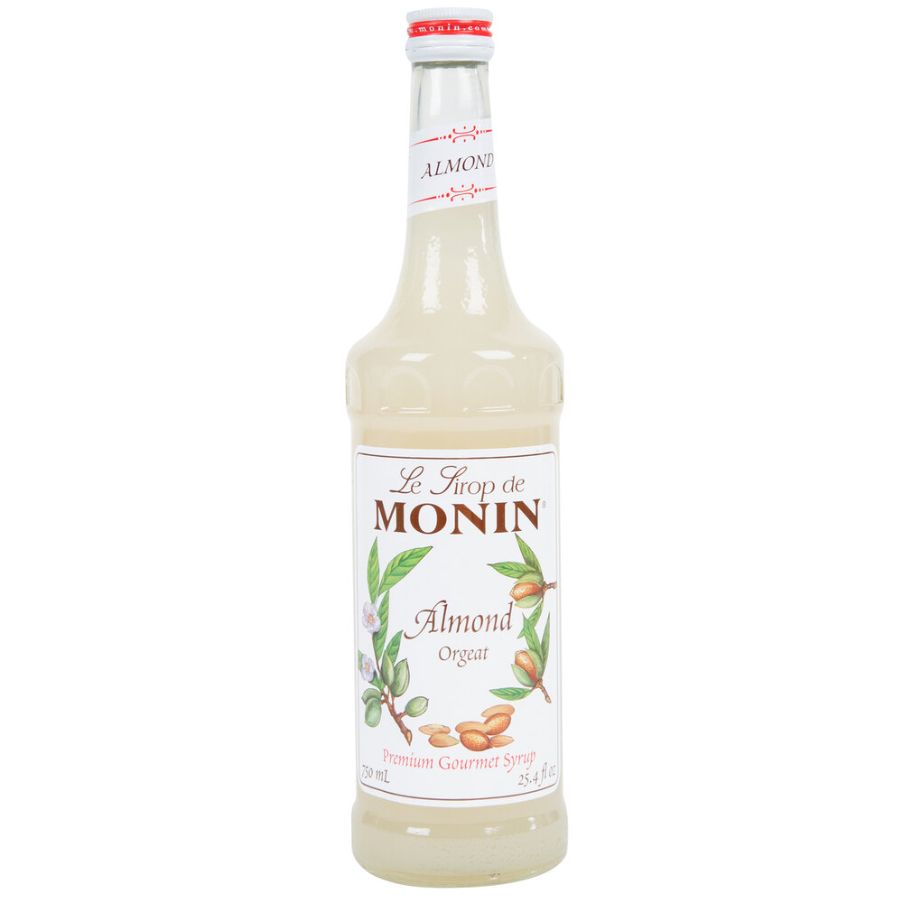 Monin 750 Ml Premium Almond Orgeat Flavoring Syrup