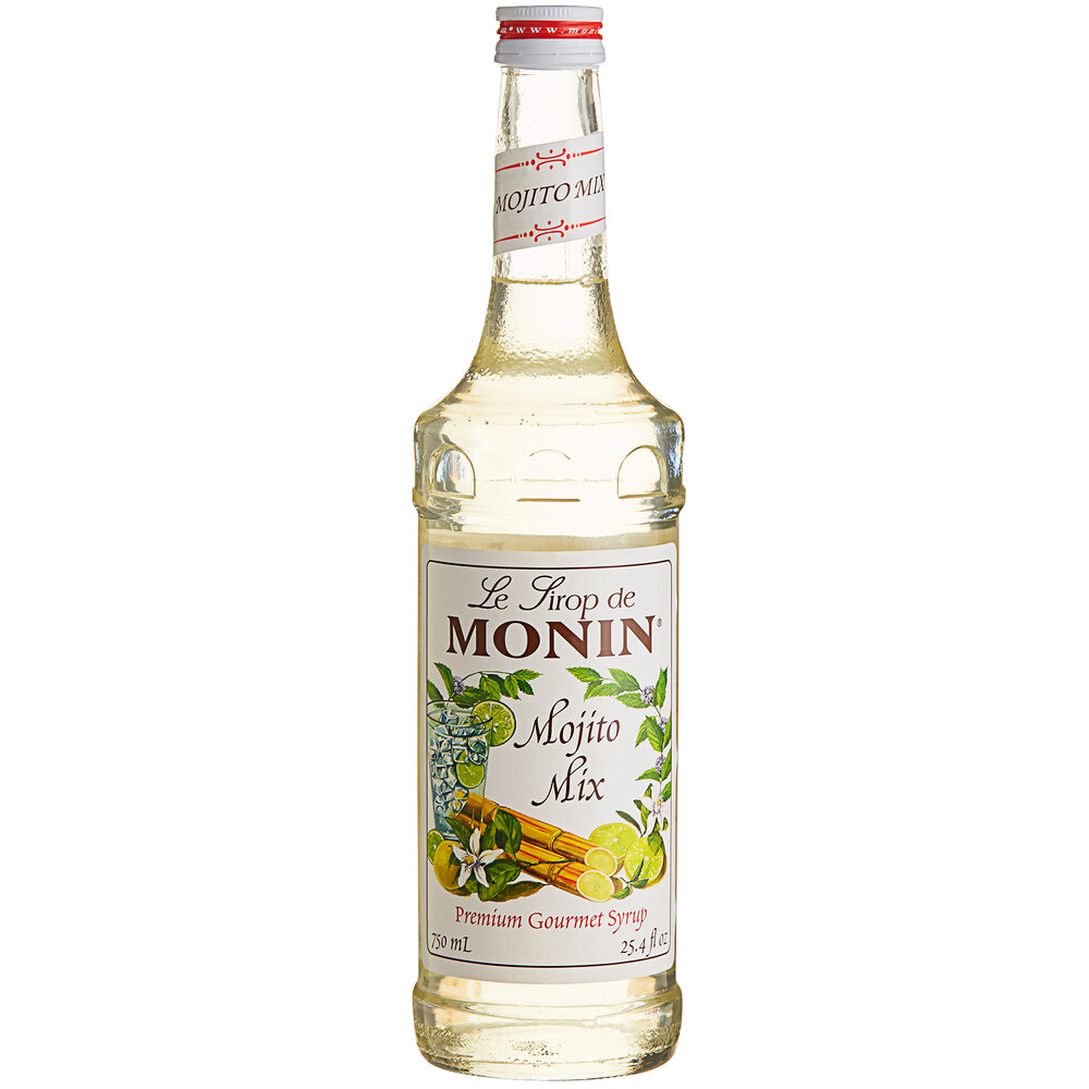 Monin Mojito Mix Flavoring Syrup (750 mL)