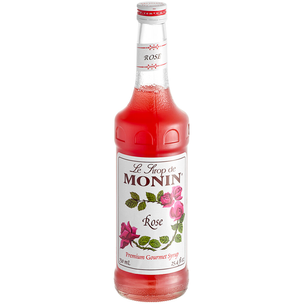 Monin Premium Rose Flavoring Syrup