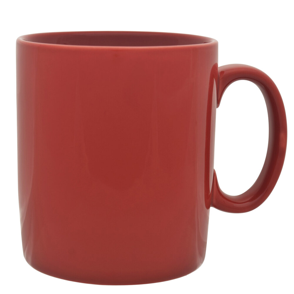 10 Strawberry Street XLBRLRED 26 oz. Red Oversized Barrel Mug 12/Case