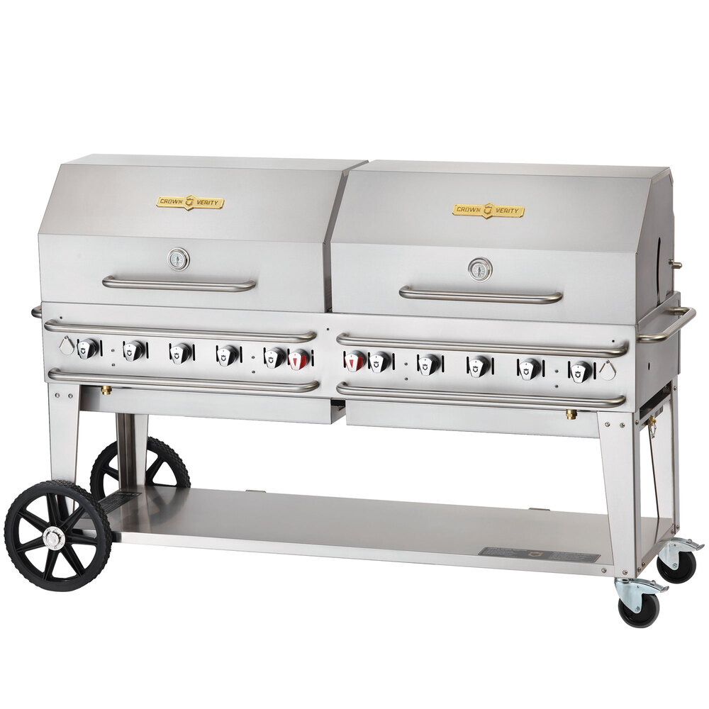 Crown Verity RCB72RDP Liquid Propane 72" Pro Series Outdoor Rental