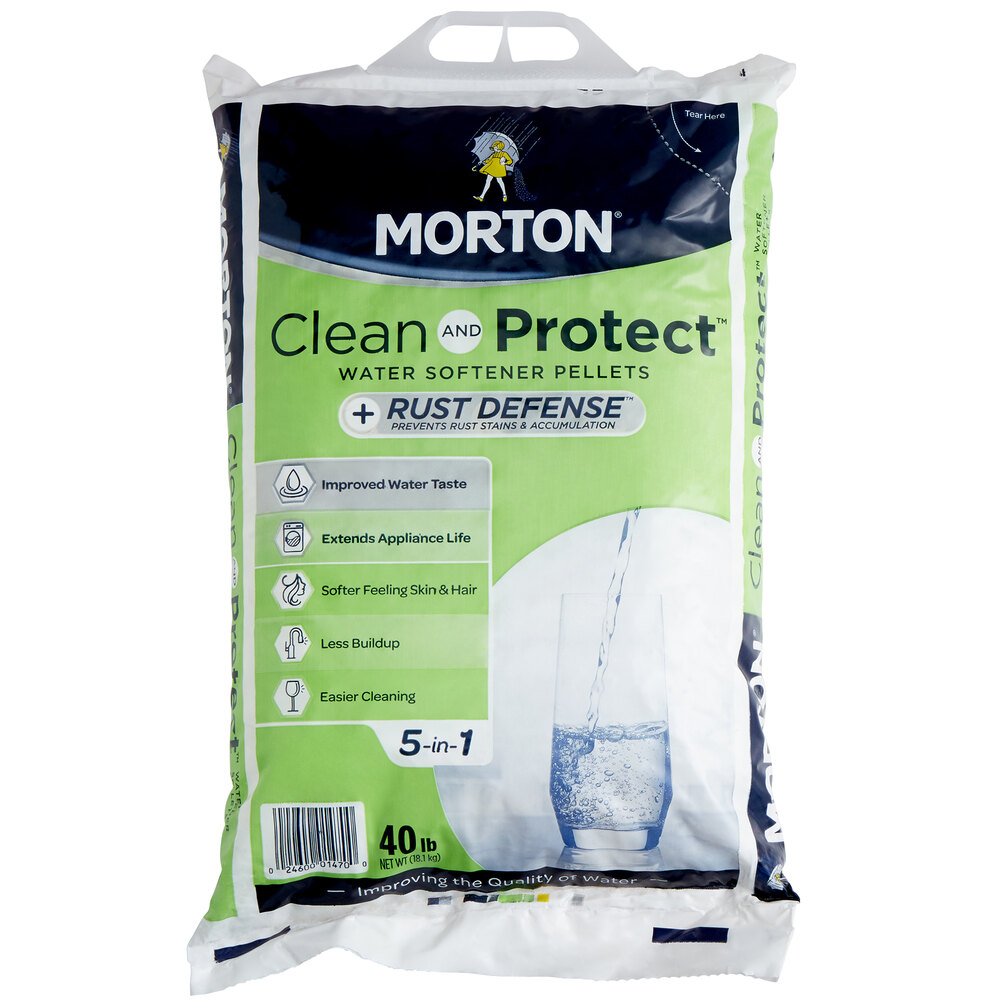 Morton Rust Remover Water Softening Pellets 40 lb