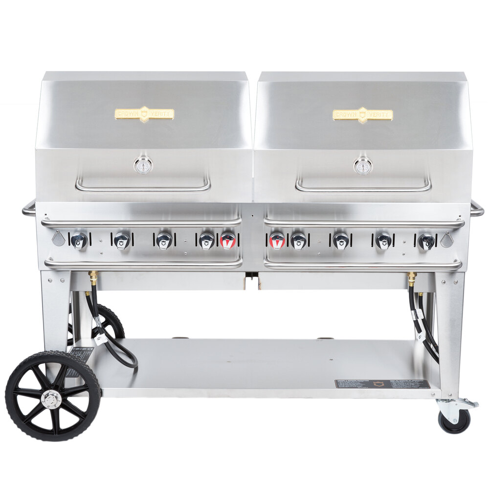 Crown Verity RCB60RDP Liquid Propane 60" Pro Series Outdoor Rental