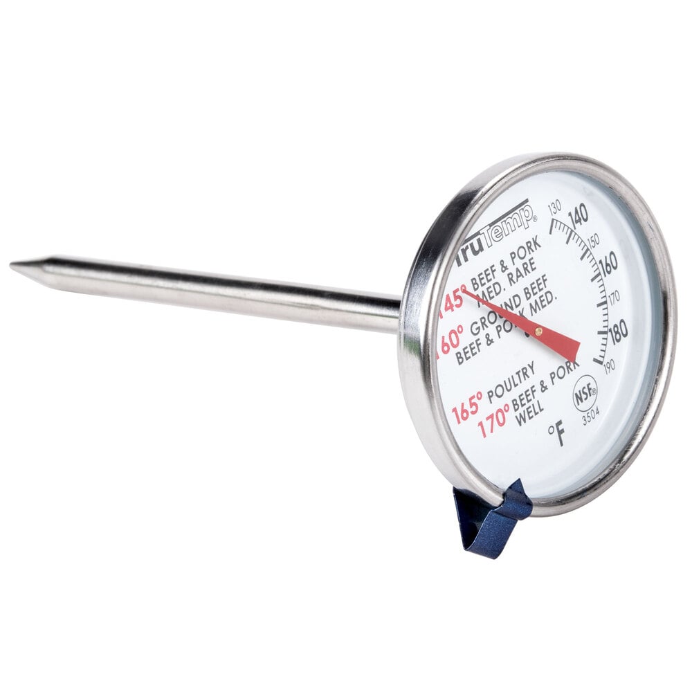 Taylor 3504 4 1/2" TruTemp Dial Meat Thermometer