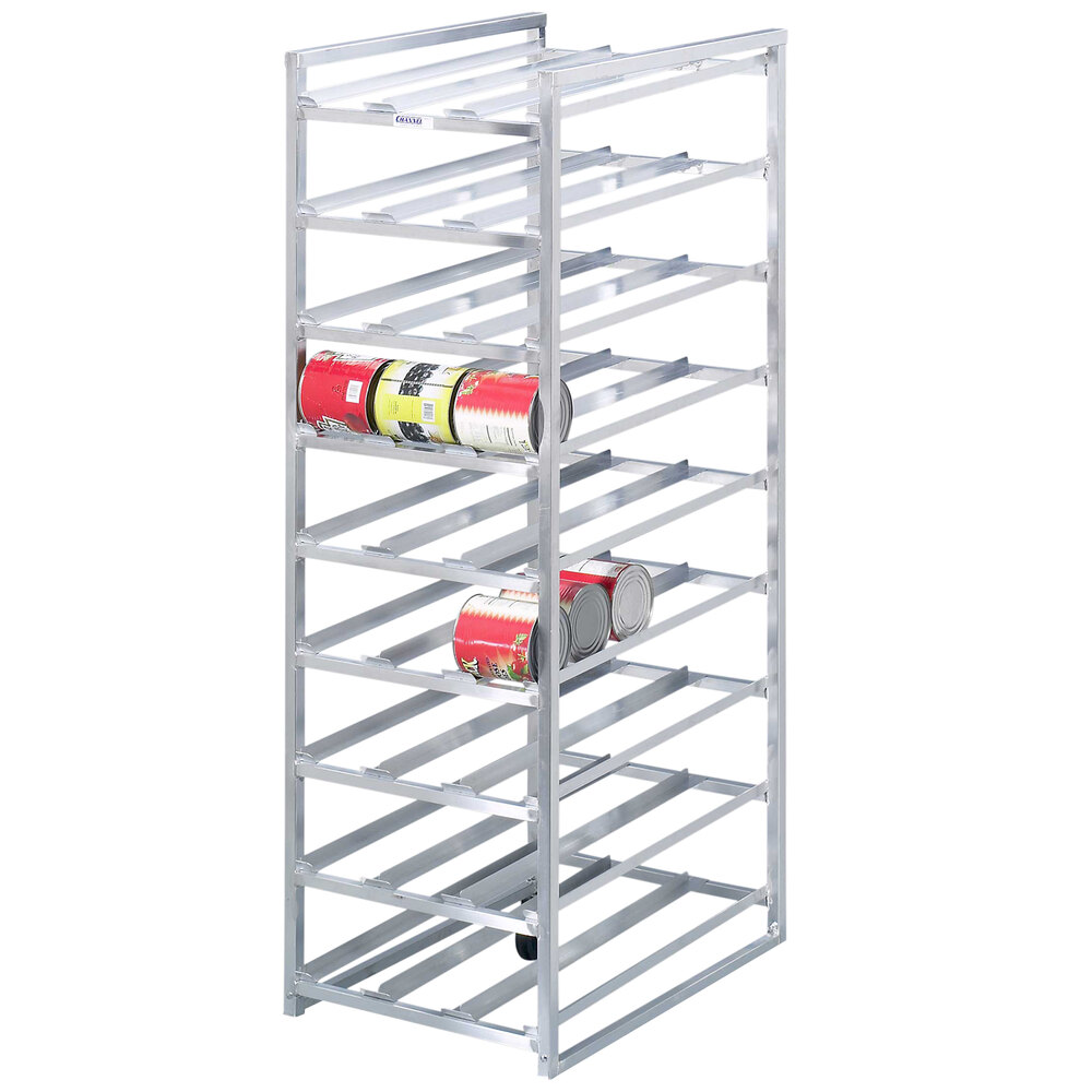 Channel CSR9 Full Size Stationary Aluminum Can Rack for 10 and 5 Cans