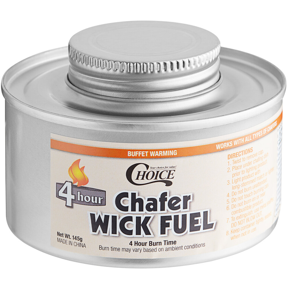 Chafing Dish Fuel (4Hour Wick) 24/Case staurantStore
