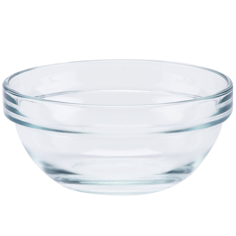Arcoroc E9155 Stackable 1.25 oz. Glass Ingredient Bowl by Arc Cardinal