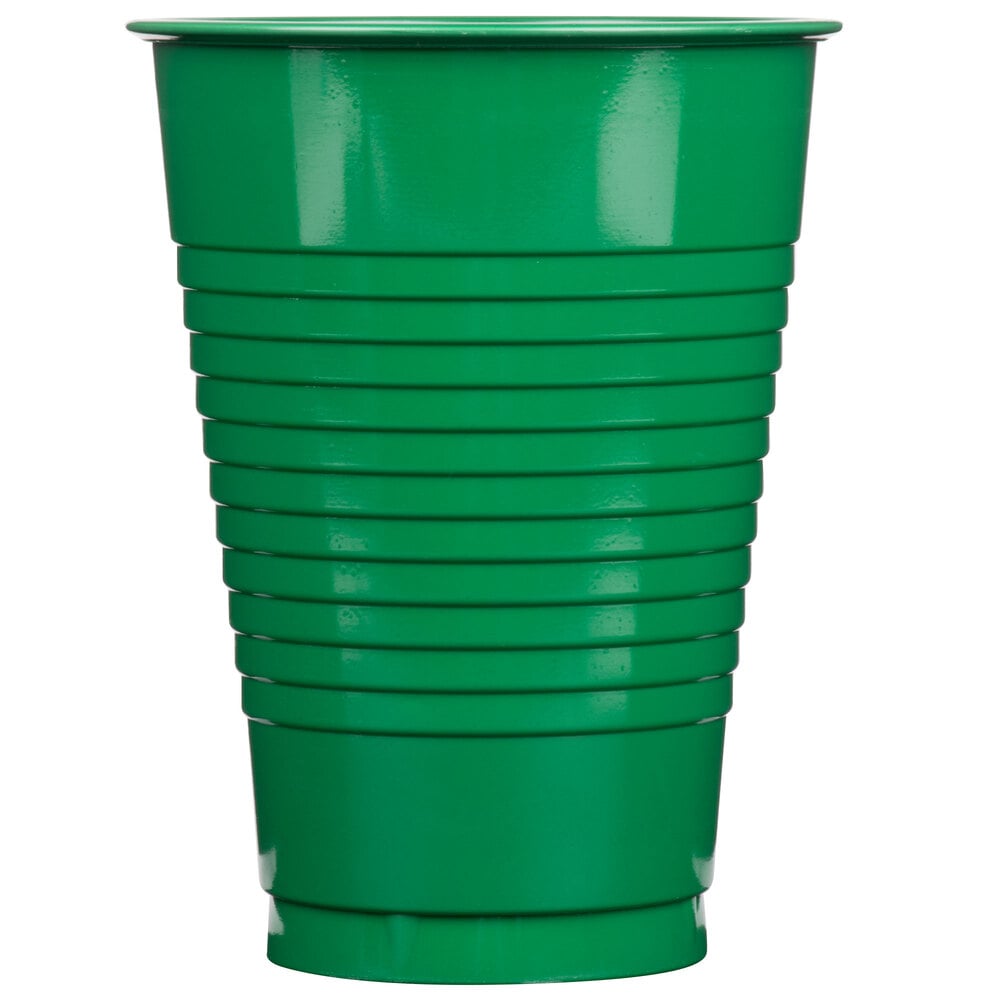 Creative Converting 28112071 12 oz Emerald Green Plastic  