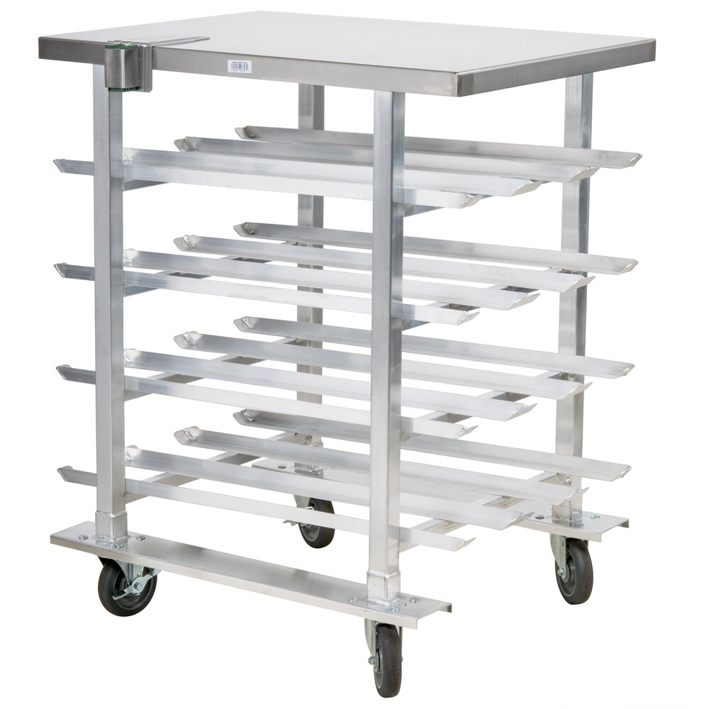 Regency CANRK162M Full Size Mobile Aluminum Can Rack for #10 and #5 Cans
