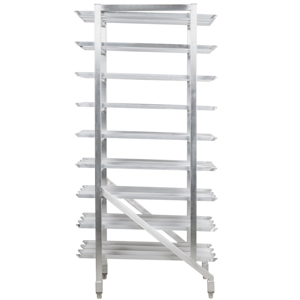 Steelton CNRK162KD Full Size Stationary Aluminum Can Rack for #10 and #5  Cans - Knocked Down