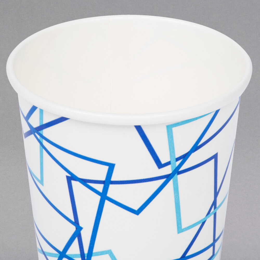Choice 9 oz. Poly Paper Cold Cup - 50/Pack