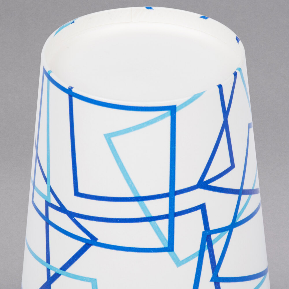 Choice 9 oz. Poly Paper Cold Cup - 50/Pack