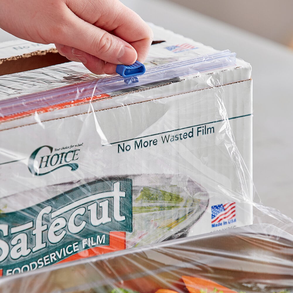 Question for those who have purchased the two pack of plastic food wrap:  Are BOTH boxes supposed to come with the slide cutter? : r/Costco
