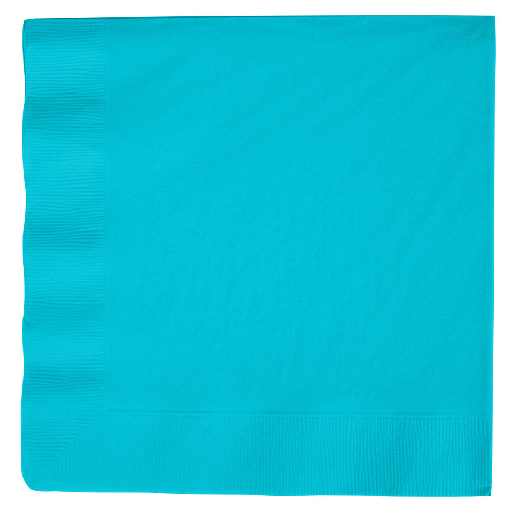 Bermuda Blue 3Ply Dinner Napkin, Paper Creative Converting 591039B