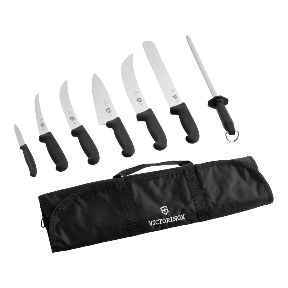 Victorinox BBQ Knife Set (8 pc.) w/ Fibrox Handle