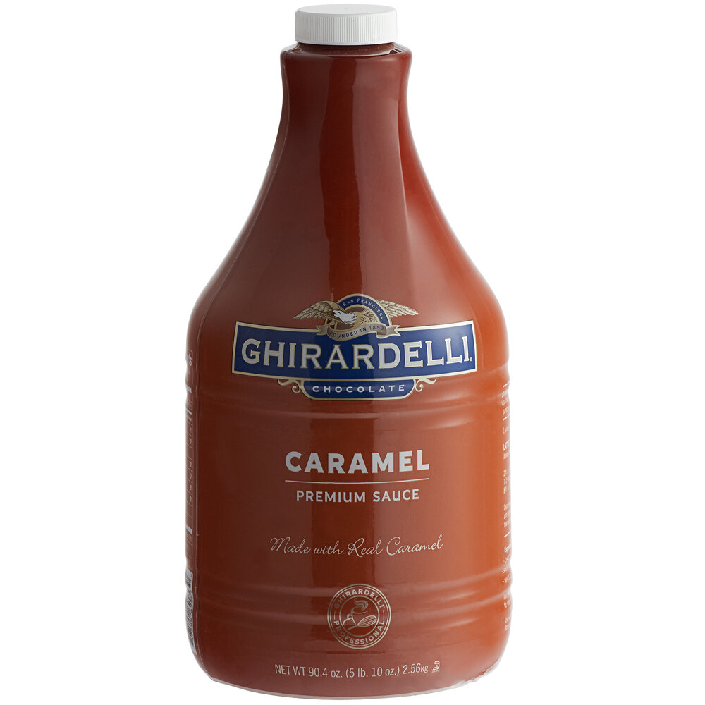 Ghirardelli 64 fl. oz. Caramel Flavoring Sauce