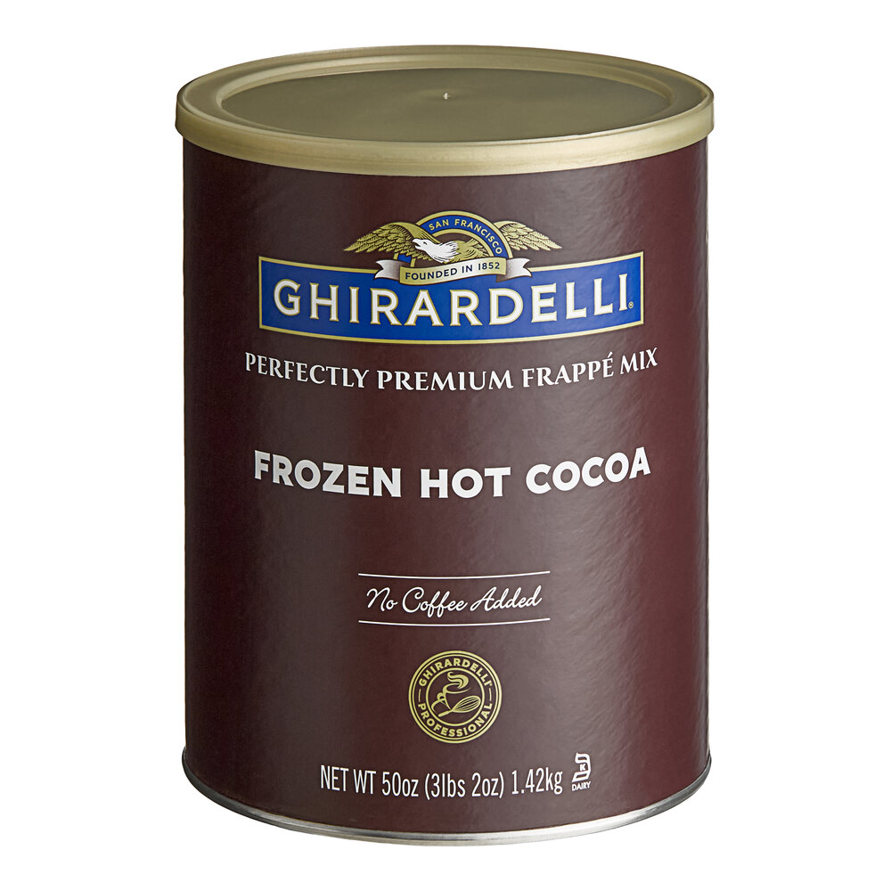 Ghirardelli Frozen Hot Chocolate Frappe Mix in Bulk