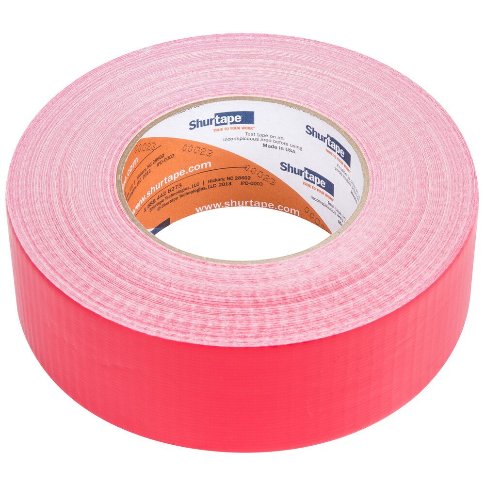 Shurtape Red Duct Tape 2" x 60 Yards (48 mm x 55 m) General Purpose