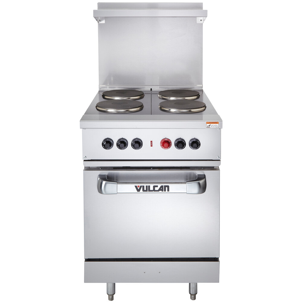 Vulcan EV24S4FP2083 Endurance Series 4 Burner 24" Electric Range with