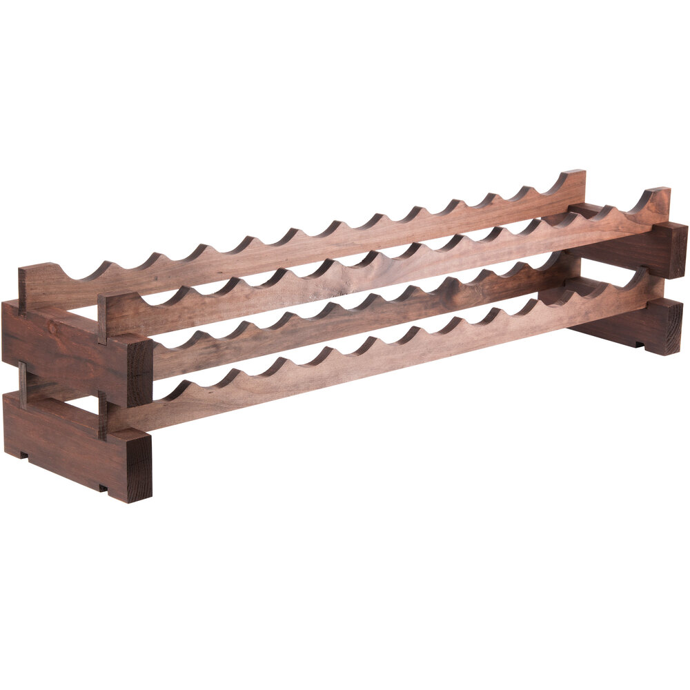 Franmara 4536DSET Modularack Basic 24 Bottle Stained Wooden Modular