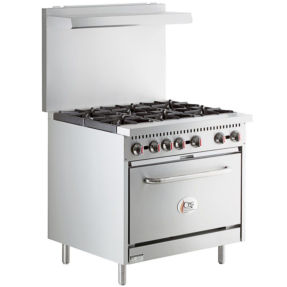 Cooking Performance Group S36-G24-N Natural Gas 2 Burner 36