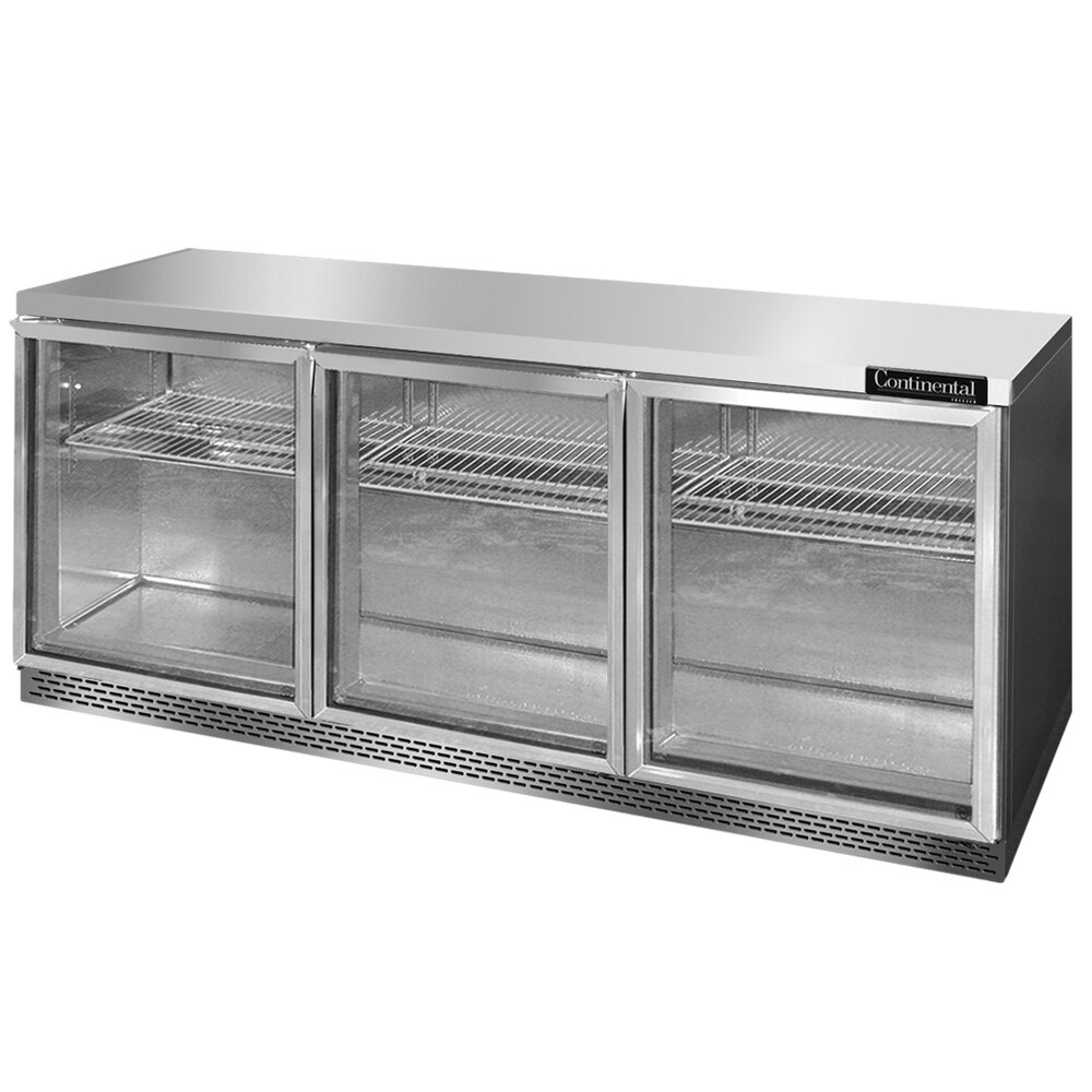 Continental Refrigerator SW72GDFB 72" Front Breathing Undercounter