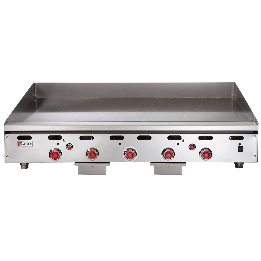 Wolf by Vulcan ASA6024 NAT Natural Gas 60" Countertop Griddle with