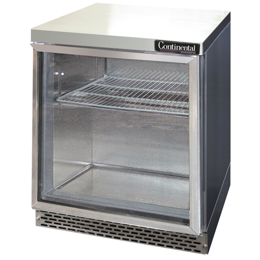 Continental Refrigerator SWF27GDFB 27" Front Breathing Undercounter