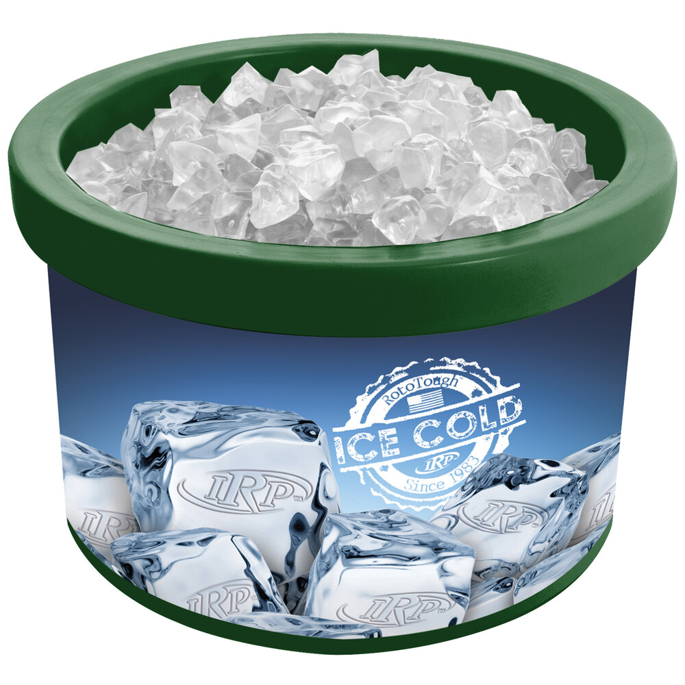 IRP 900 Green Ice Cube 4 Qt. Countertop Merchandiser