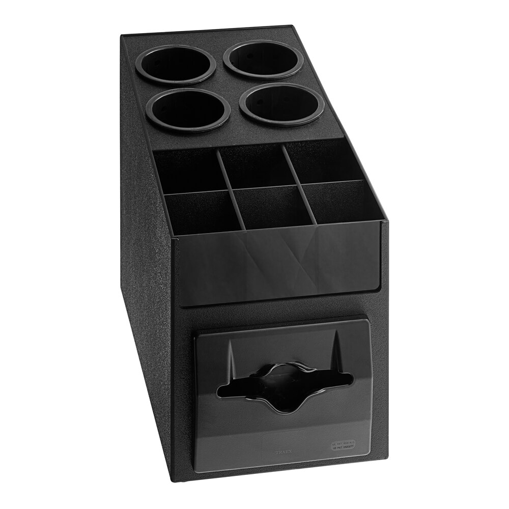 Vollrath CTNFO-06 Countertop Napkin Dispenser / Organizer with 4