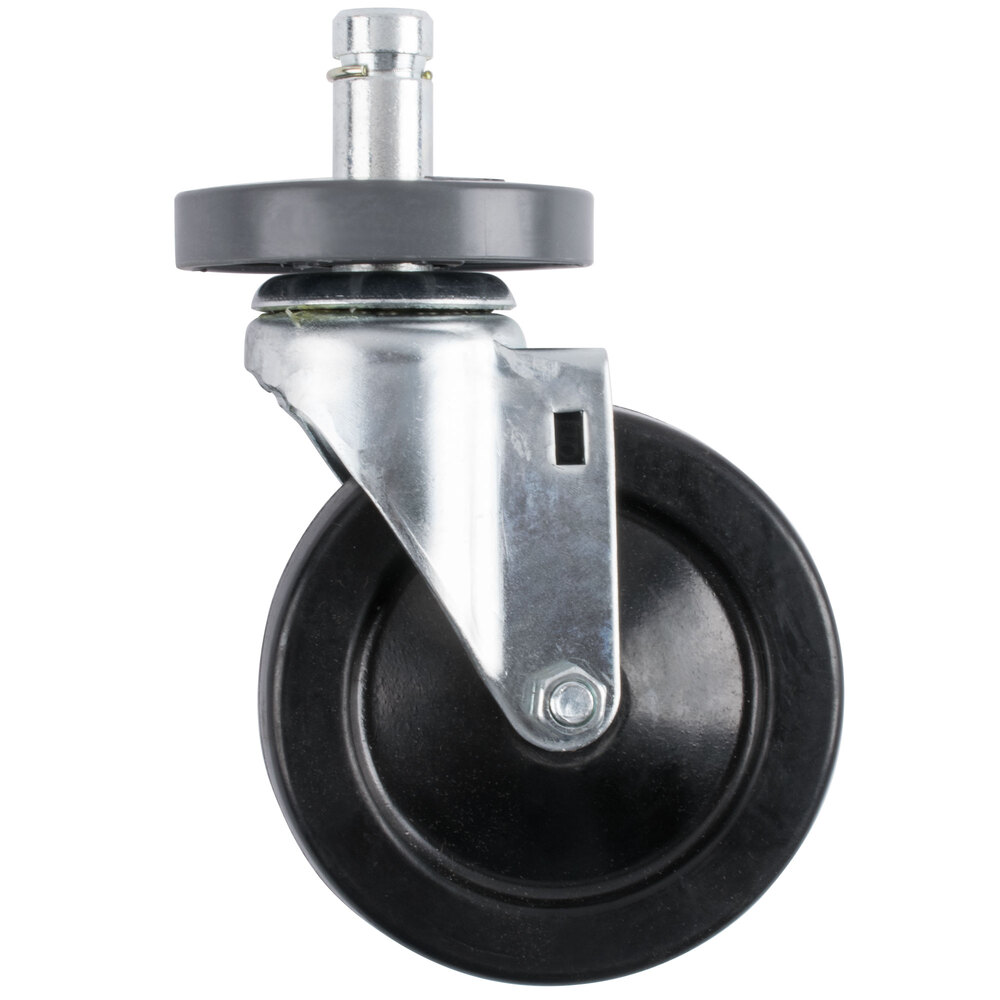 Metro 5M Super Erecta Resilient Rubber 5" Swivel Stem Caster