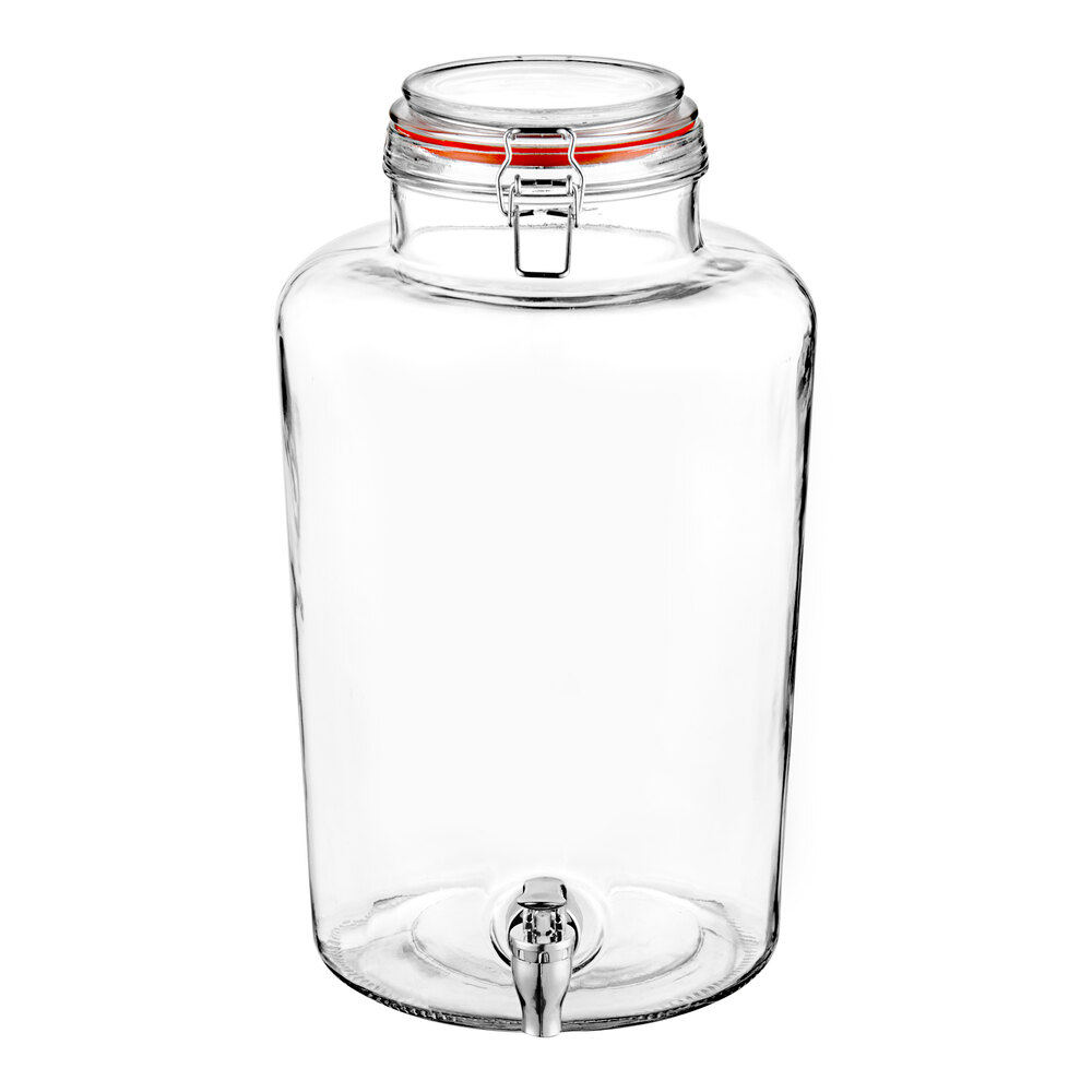 Acopa 1 Gallon Glass Beverage Dispenser