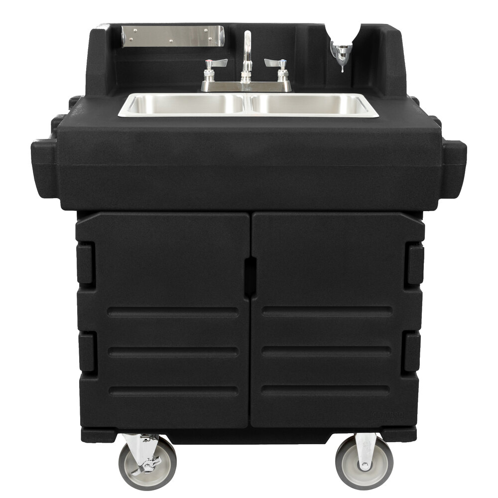 Cambro KSC402426 Black Base with Granite Gray Door CamKiosk Cambro KSC402426 Black Base with Granite Gray Door CamKiosk