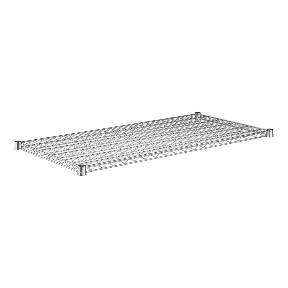 Regency 24 inch x 48 inch NSF Stainless Steel Wire Shelf