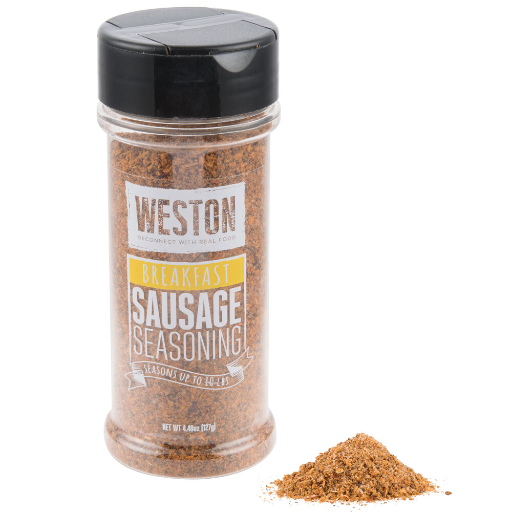 Weston 020011W 4.48 oz. Breakfast Sausage Dry Seasoning