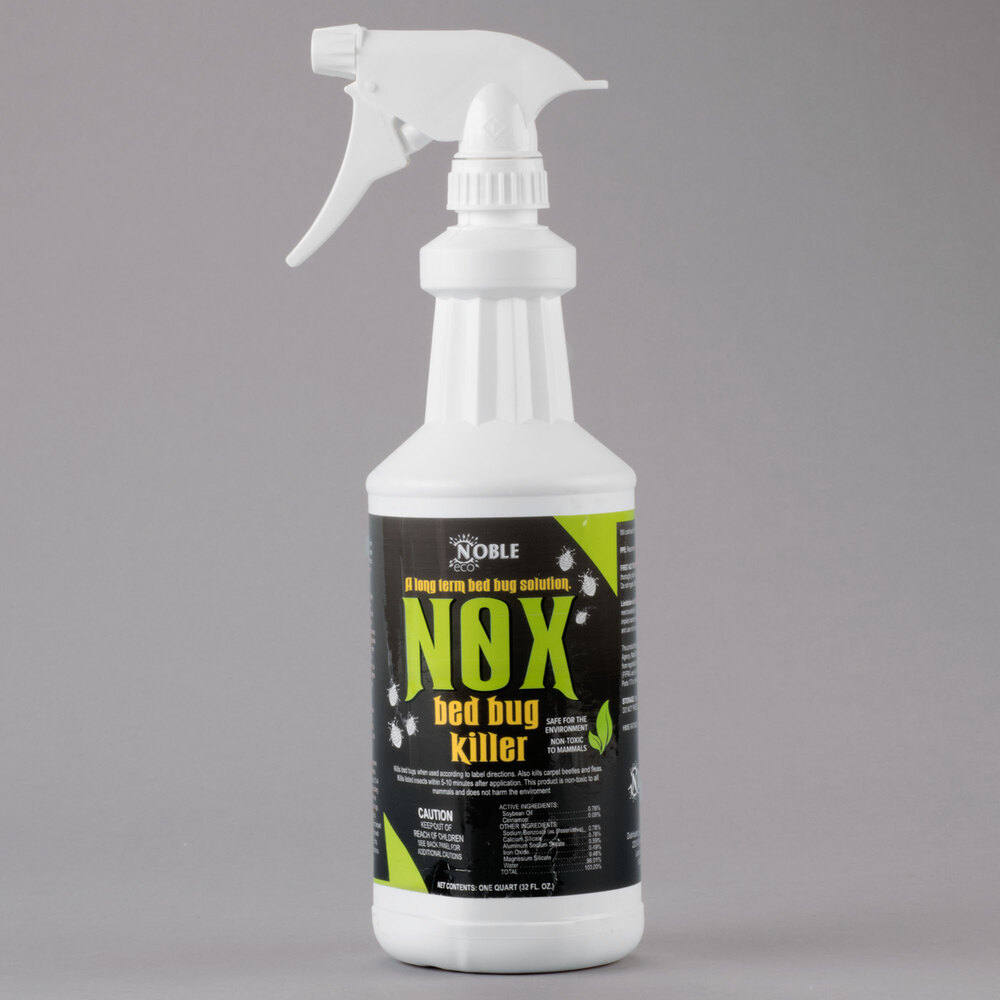Bed Bug Killer Spray Noble Eco 1 Qt. / 32 oz. Nox Water Based Bed Bug