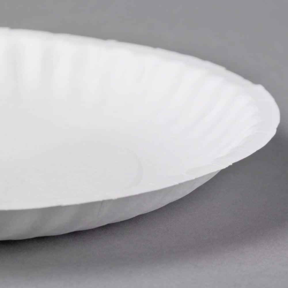 Staples Uncoated Paper Plate 6 White 1000/Carton PK56517/53197, 1 - Kroger
