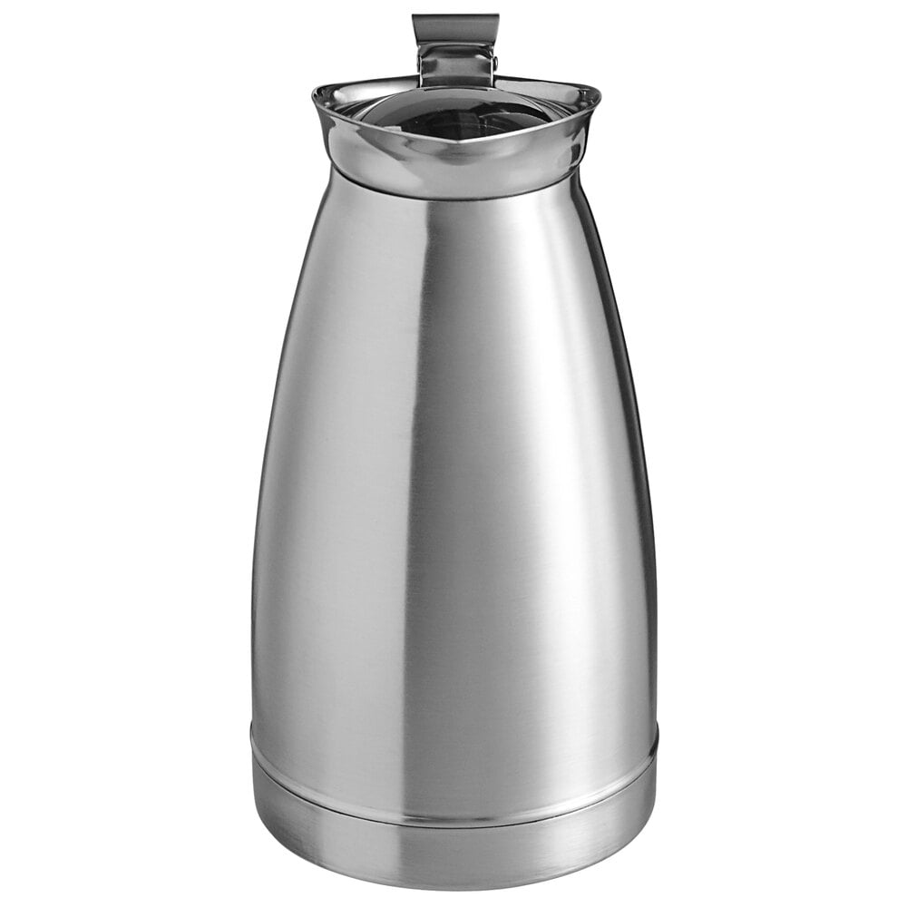 Coffee Carafe Insulated Thermal Stainless Steel Dispenser Server Jug 15L 51  Oz *** Click on the image…
