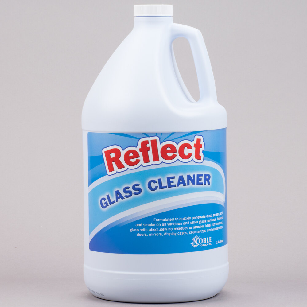1 Gallon Noble Chemical Reflect Glass Cleaner Ecolab® 25798 Alternative