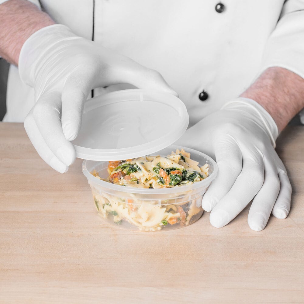 8 oz. Clear Deli Containers and Lids, Case of 240 – CiboWares