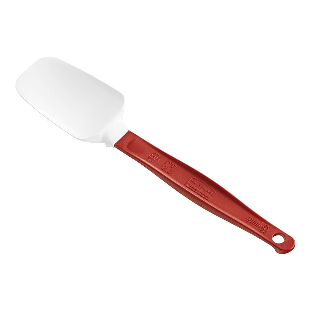 Red High Temperature Silicone Spoonula