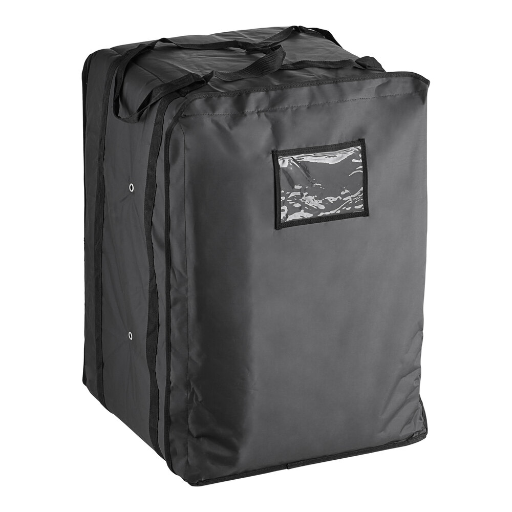 CaterGator Dash Insulated Pizza Delivery Bag Black Soft-Sided