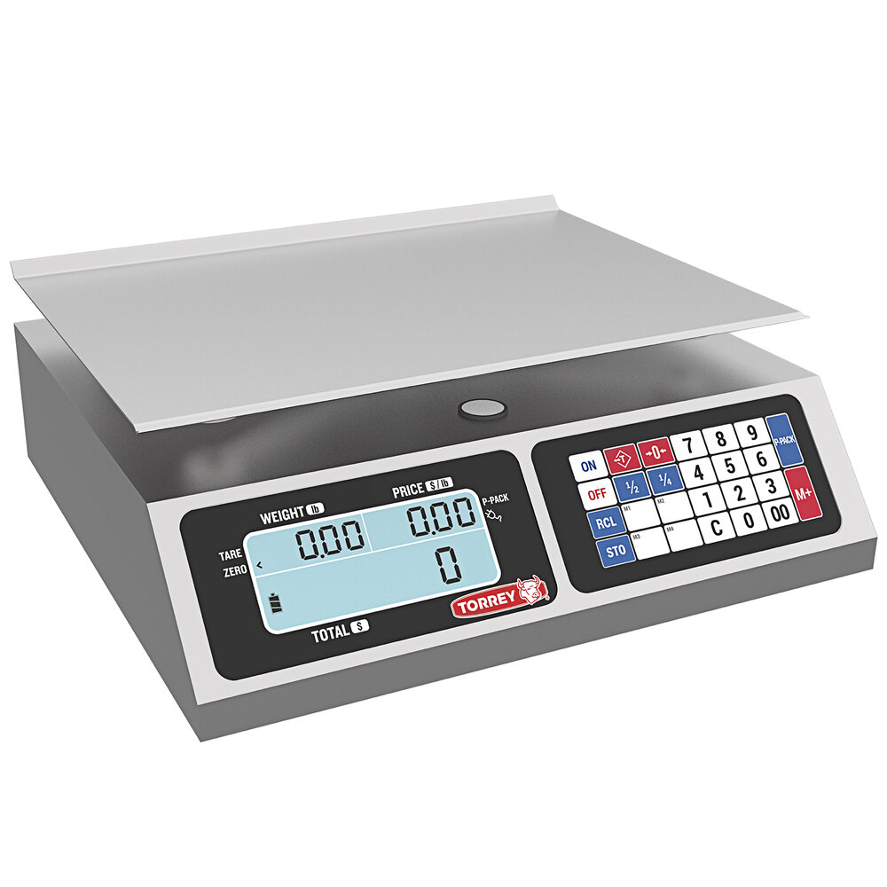 Tor Rey LPC 40L 40 lb. Digital Price Computing Scale, Legal for Trade