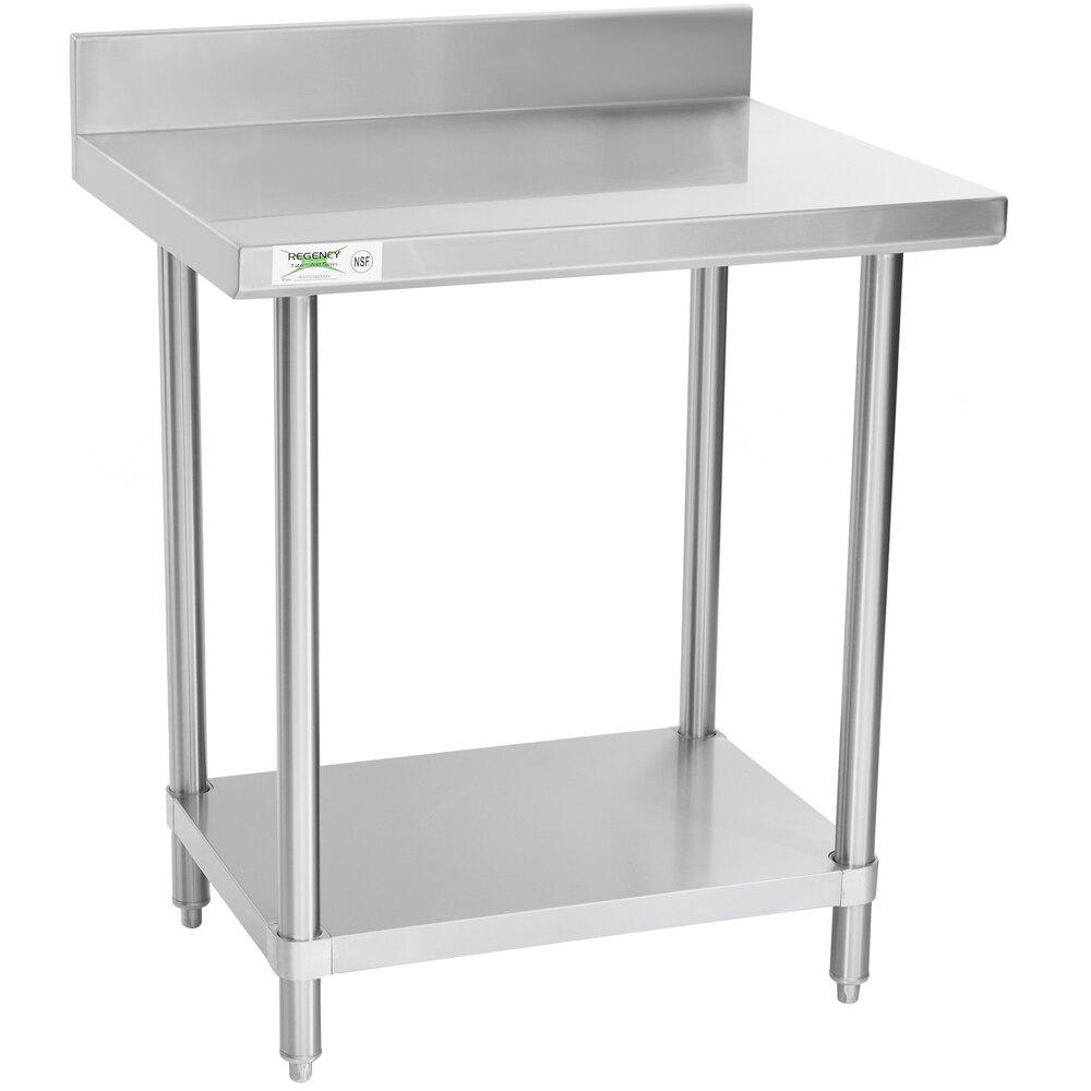 Regency Spec Line 24" x 30" 14 Gauge Stainless Steel Commercial Work