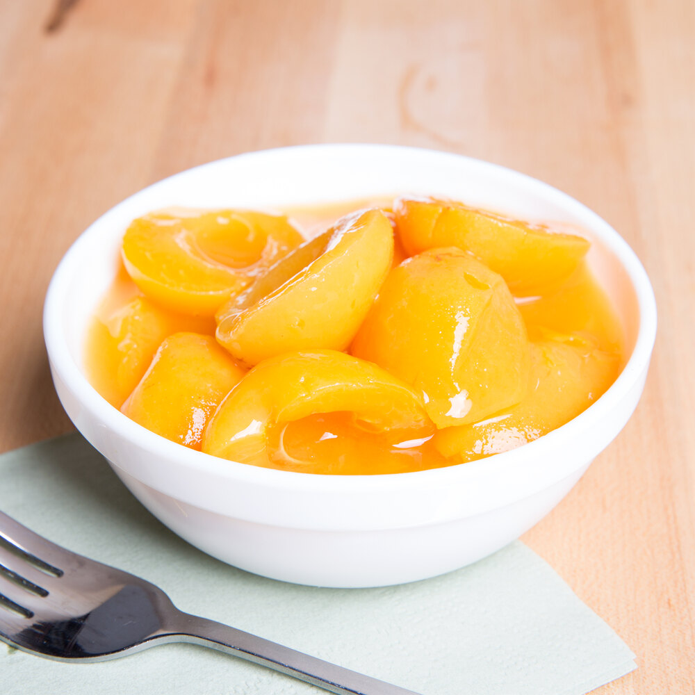 10 Can Peeled Apricot Halves in Light Syrup
