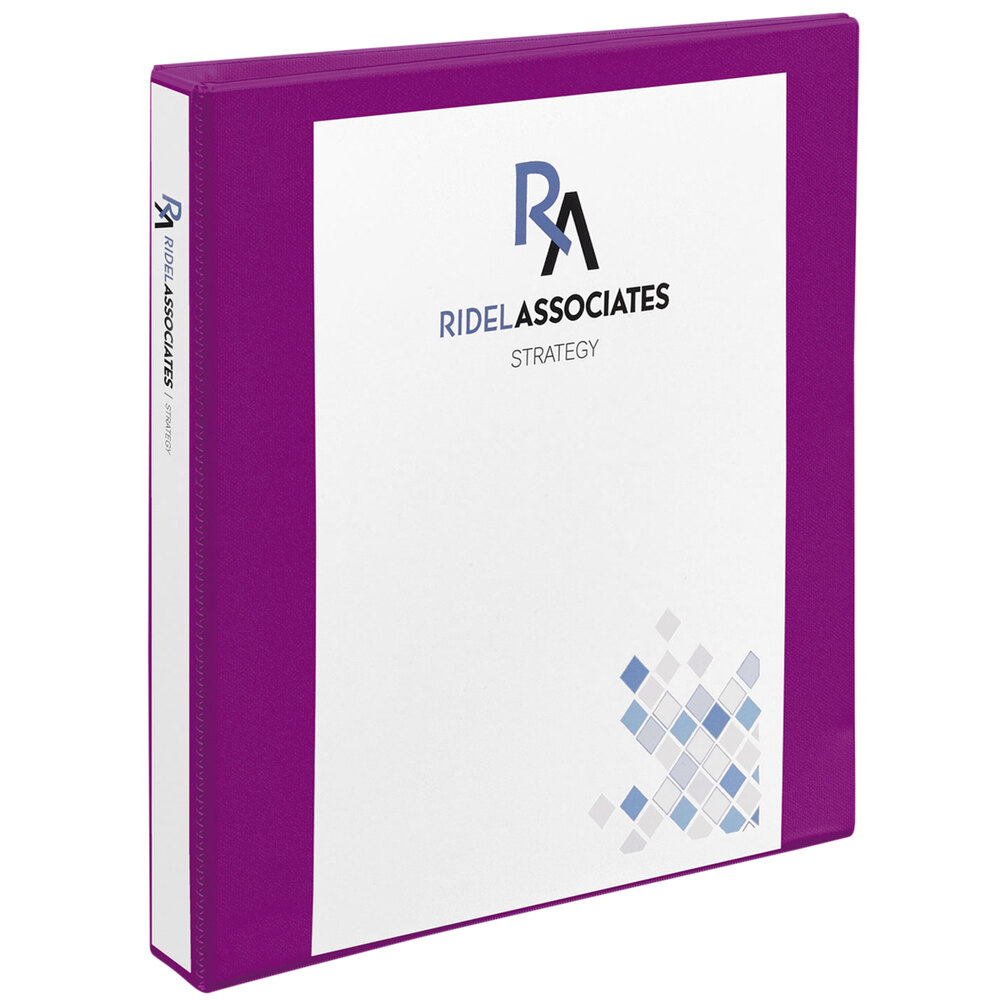 Avery® 17294 Purple Durable View Binder with 1" Slant Rings