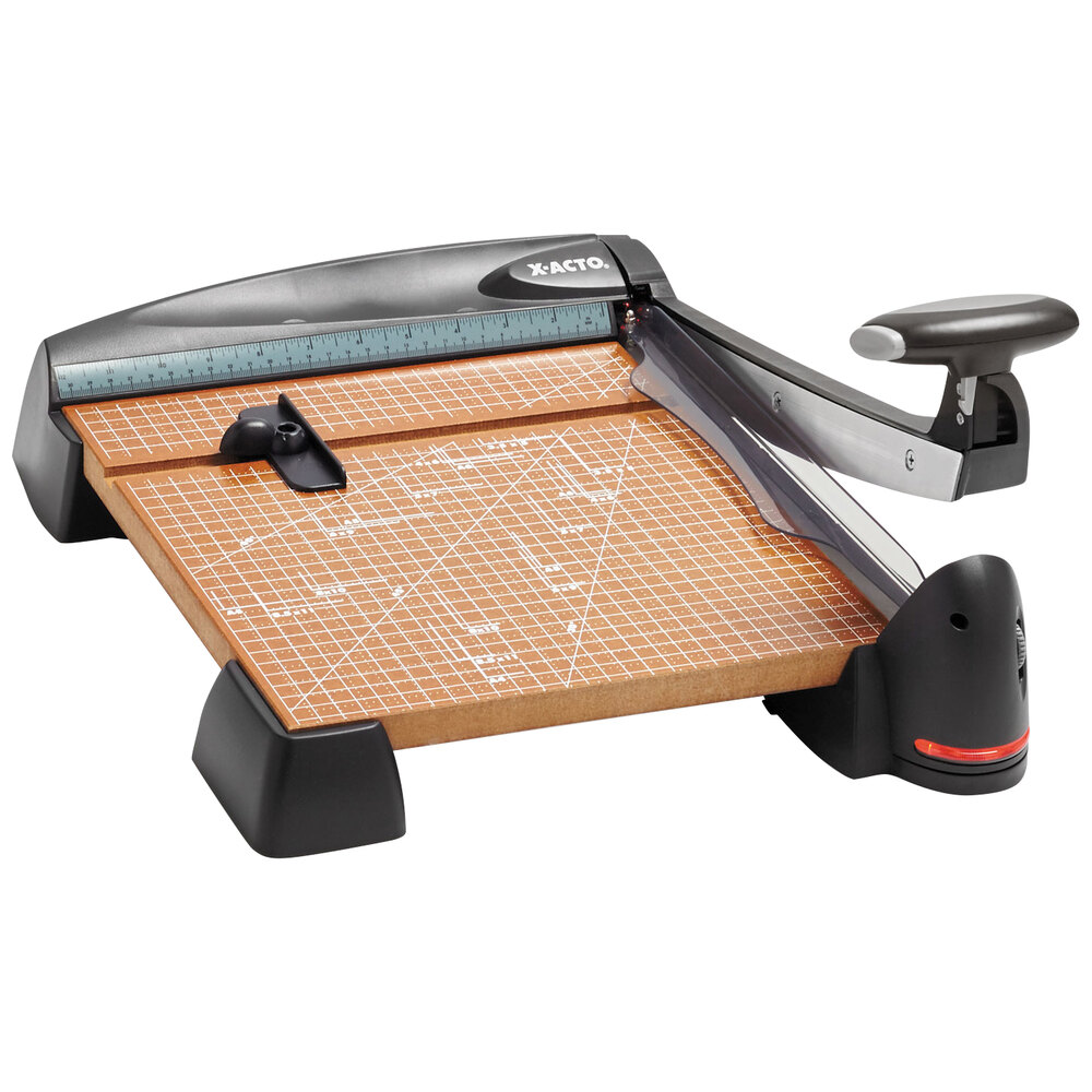 XActo 26642MR 12" Square 12 Sheet Laser Guillotine Paper Trimmer with